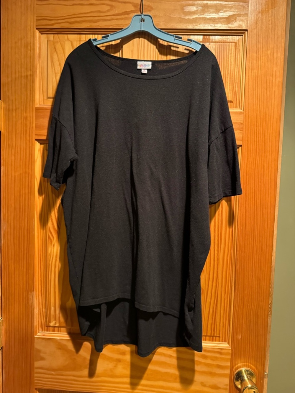 LuLaRoe Irma Tunic Size XL in Black